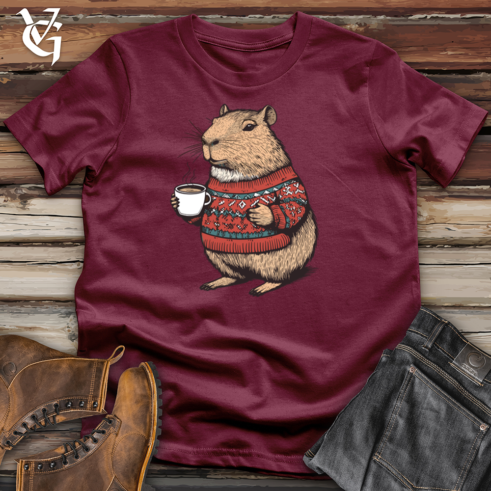 Christmas Capybara Softstyle Tee