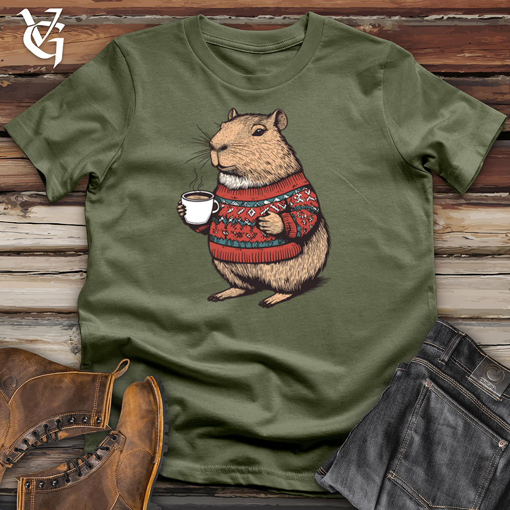 Christmas Capybara Softstyle Tee