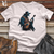 Raven With Guitar Softstyle Tee