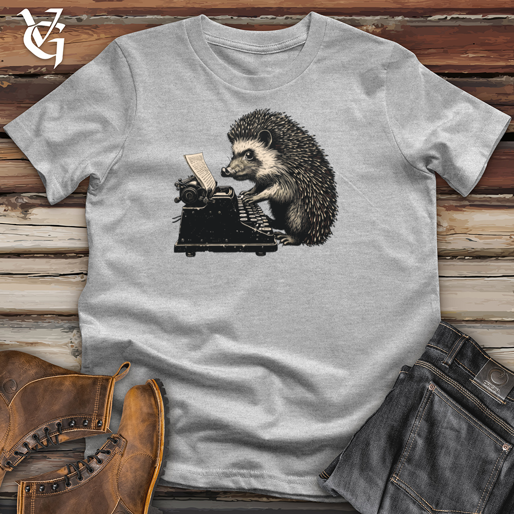 Hedgehog Novelist Mystique Cotton Tee