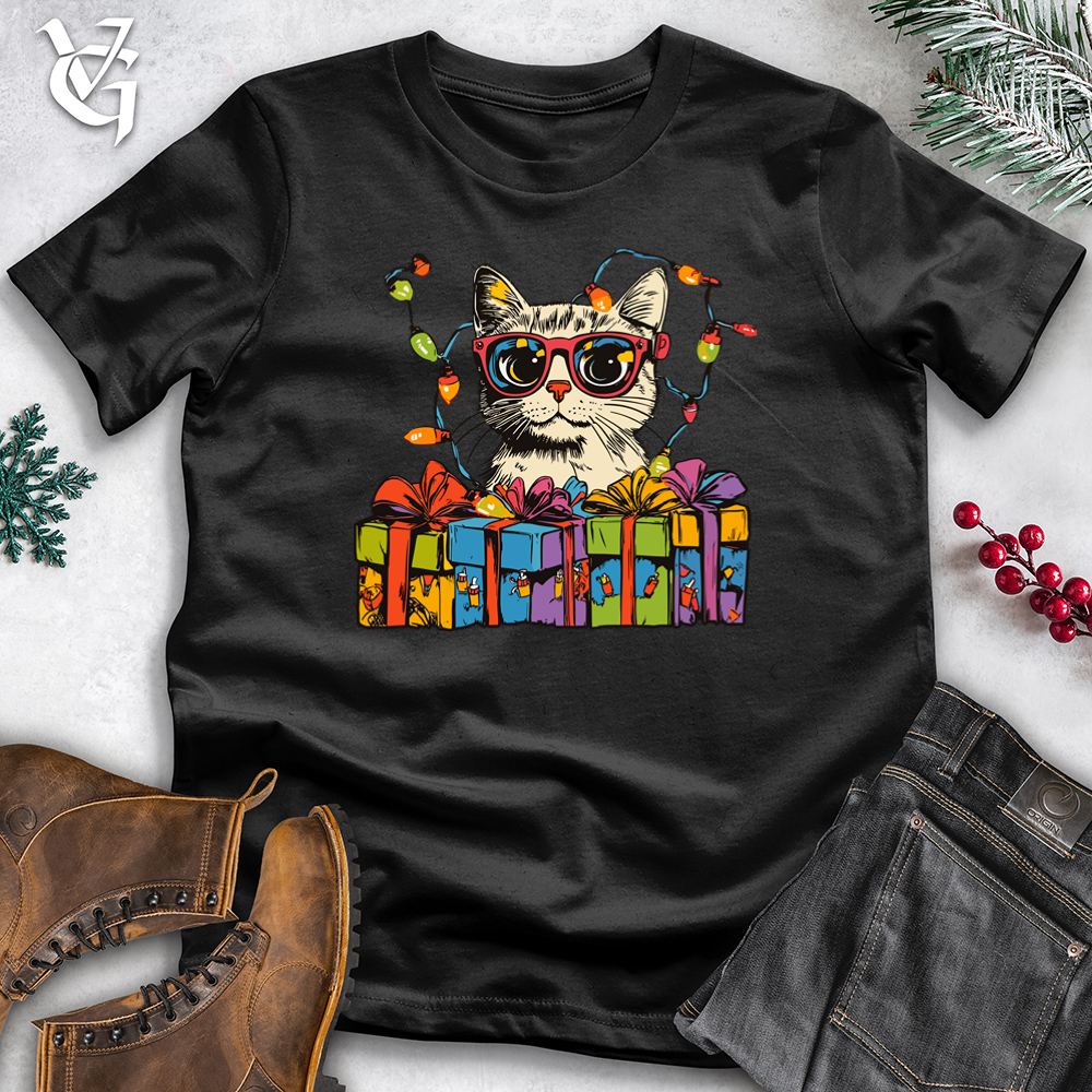 Colorful Cat Gifts Cotton Tee