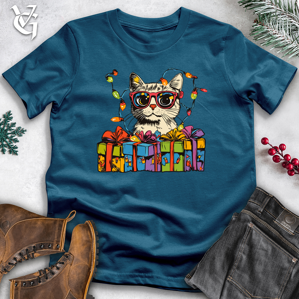 Colorful Cat Gifts Cotton Tee