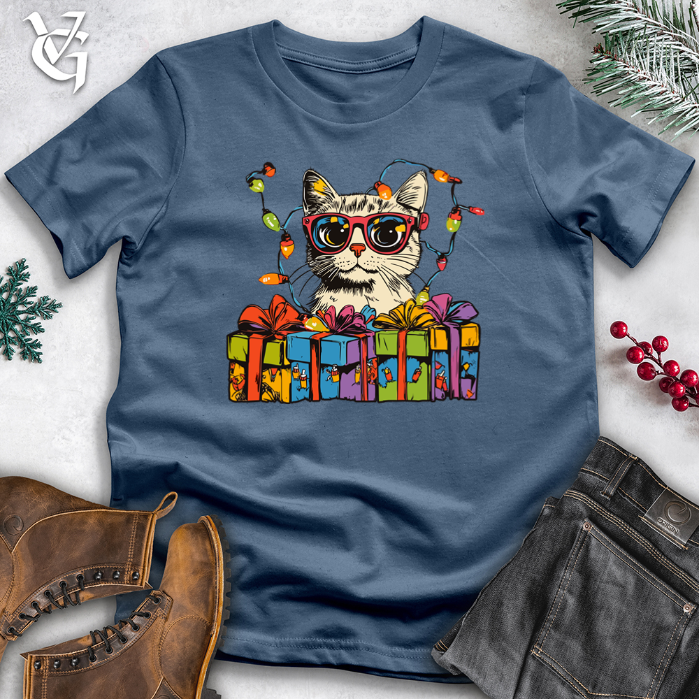 Colorful Cat Gifts Cotton Tee