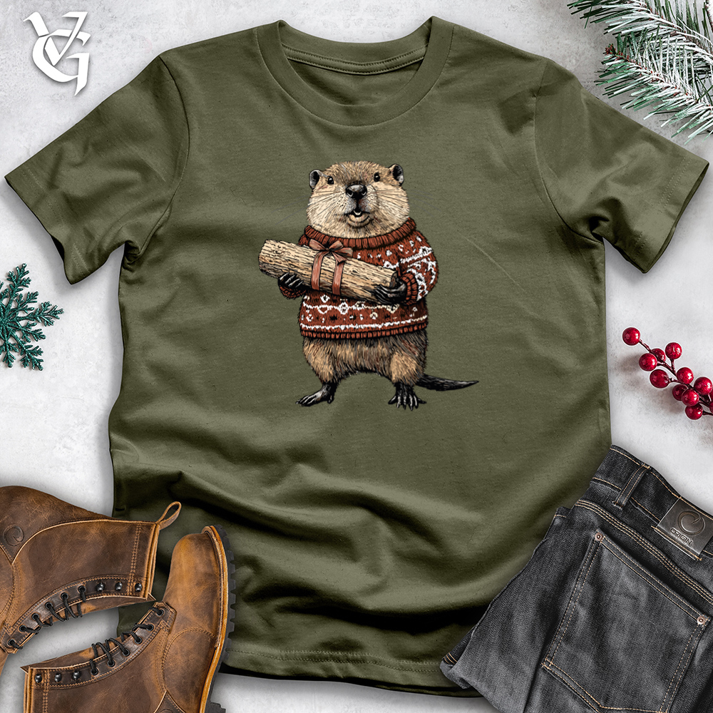 Beaver Wood Gift Cotton Tee
