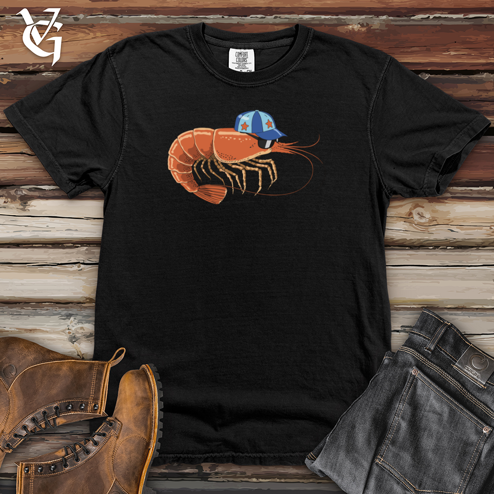 Shrimp With Cap Heavy Cotton Comfort Colors Tee