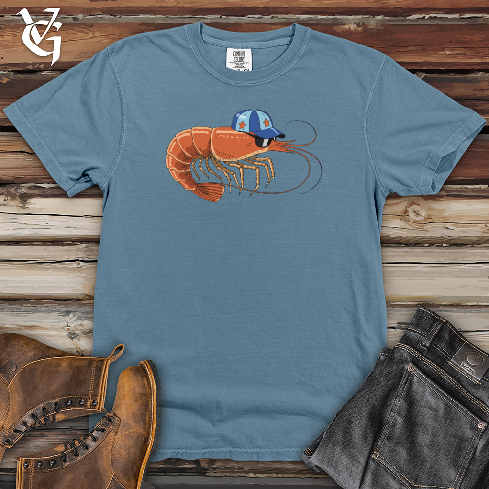 Shrimp With Cap Heavy Cotton Comfort Colors Tee