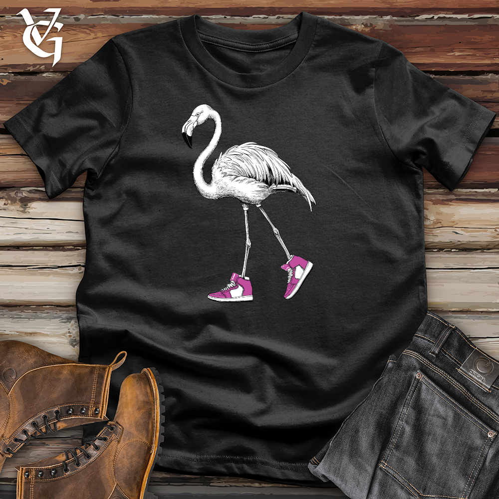 Flamingo Kicks Cotton Tee Viking Goods Company