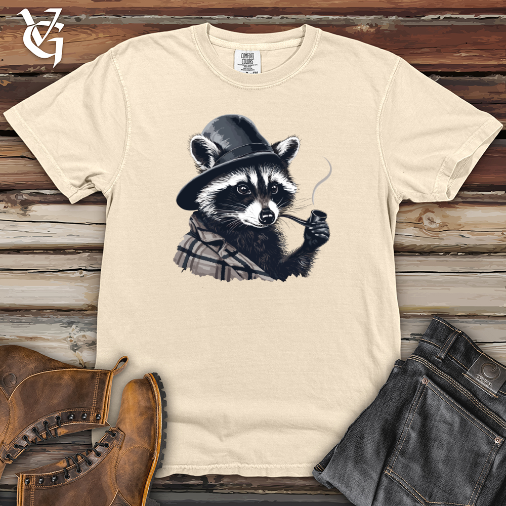 Raccoon Pipe Heavy Cotton Comfort Colors Tee