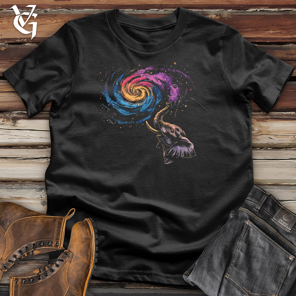 Cosmic Trumpet Spiral Cotton Tee