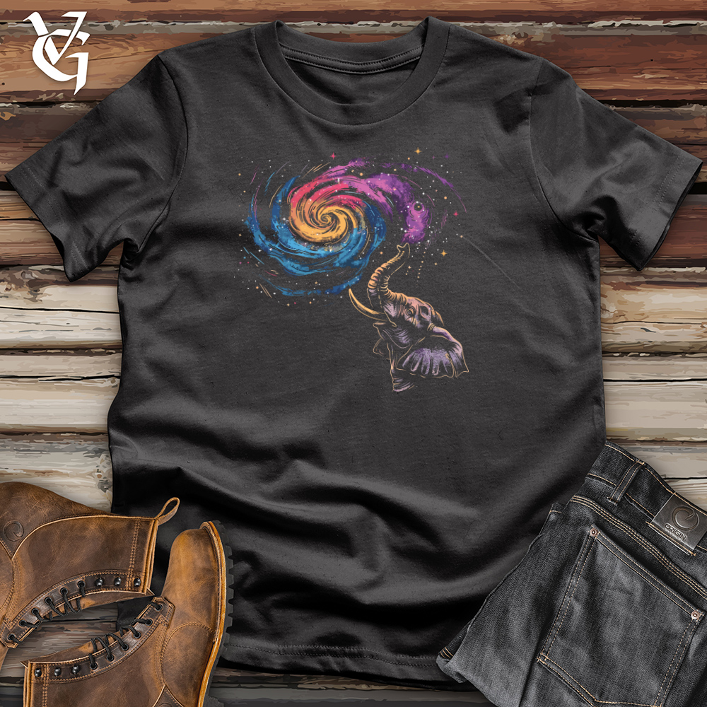 Cosmic Trumpet Spiral Cotton Tee
