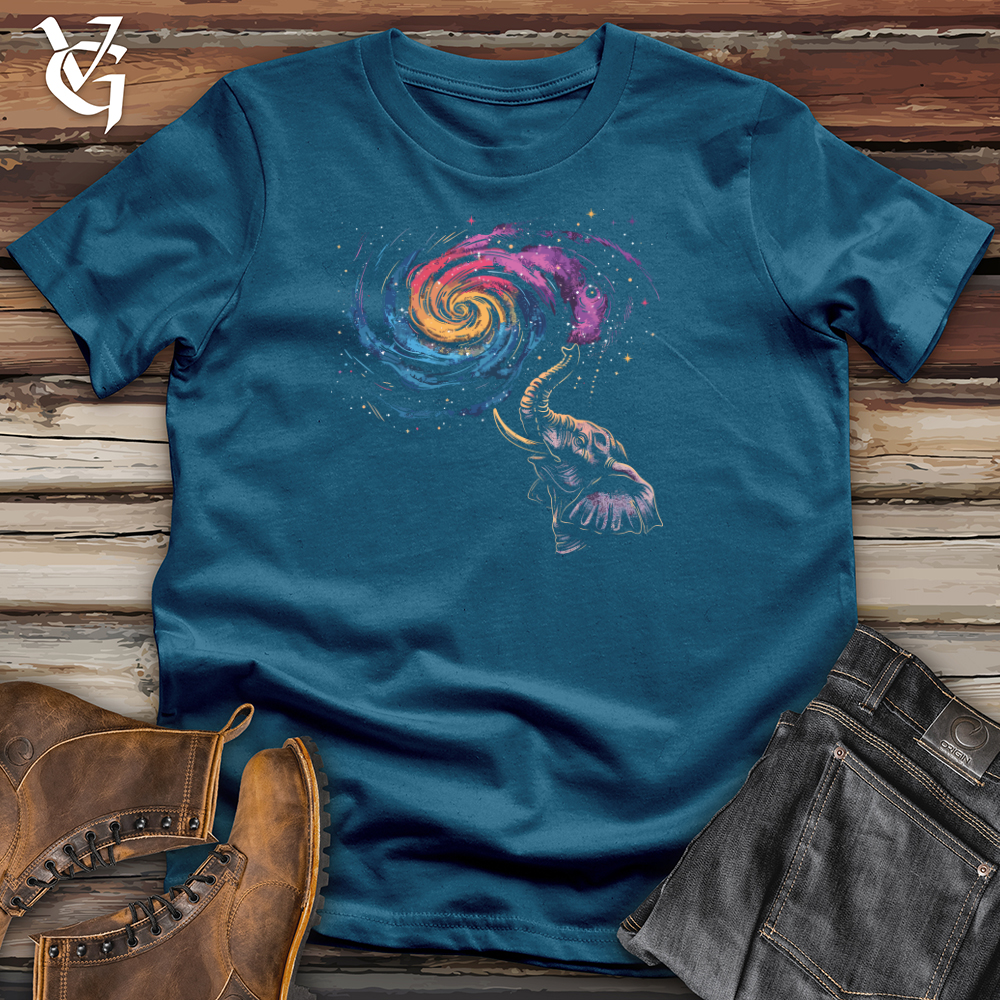 Cosmic Trumpet Spiral Cotton Tee