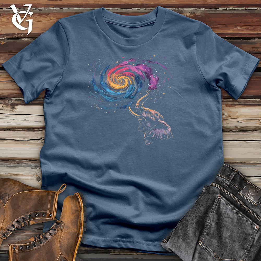 Cosmic Trumpet Spiral Cotton Tee