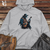 Raven With Guitar Midweight Hooded Sweatshirt