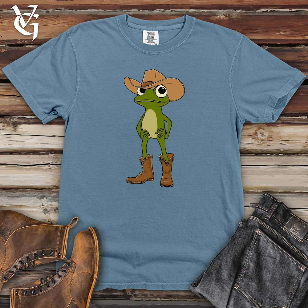 Frog in Boots Heavy Cotton Comfort Colors Tee