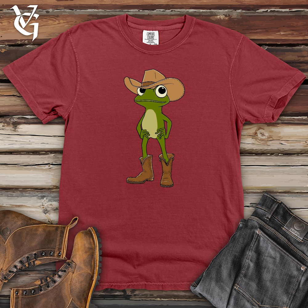 Frog in Boots Heavy Cotton Comfort Colors Tee