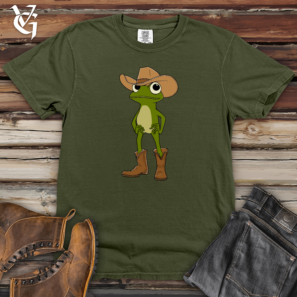 Frog in Boots Heavy Cotton Comfort Colors Tee