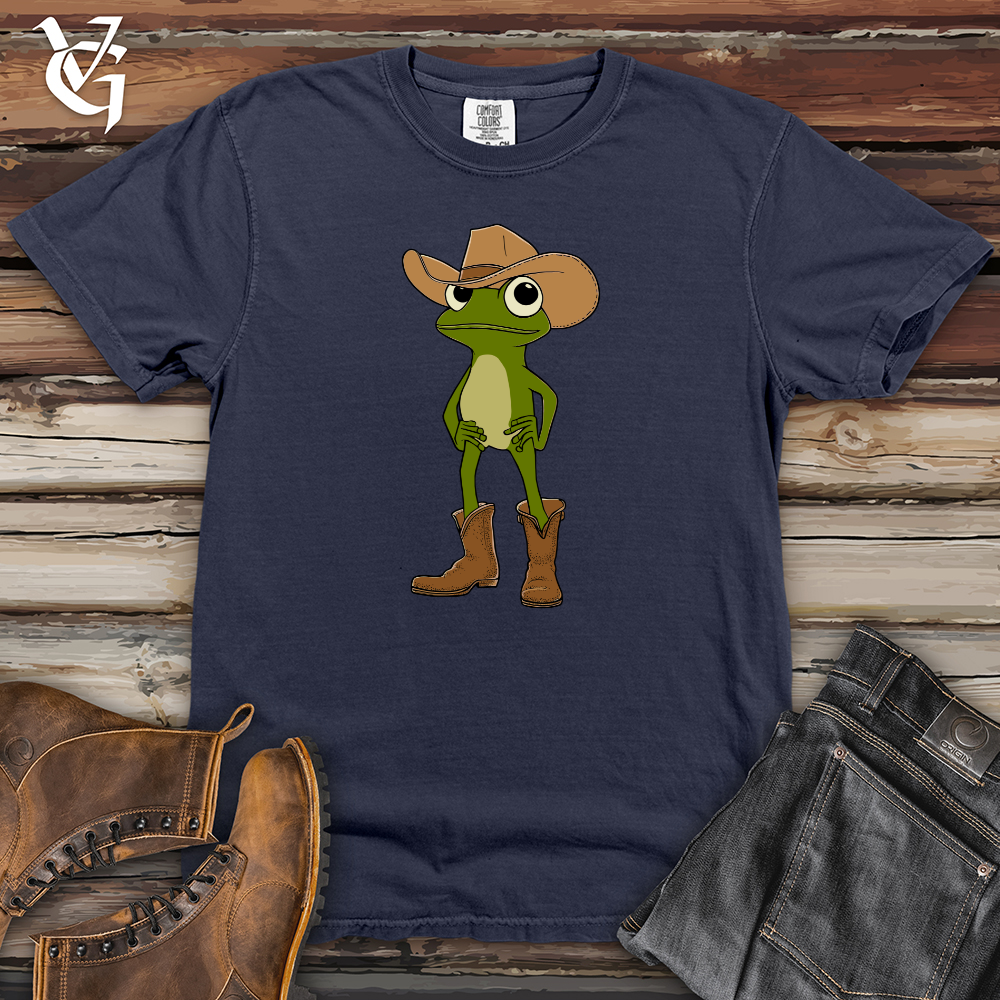 Frog in Boots Heavy Cotton Comfort Colors Tee