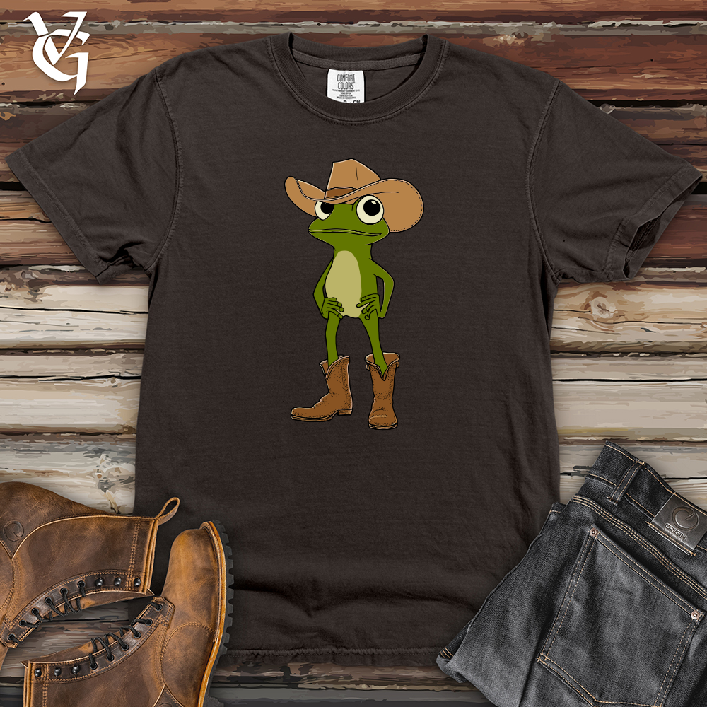 Frog in Boots Heavy Cotton Comfort Colors Tee