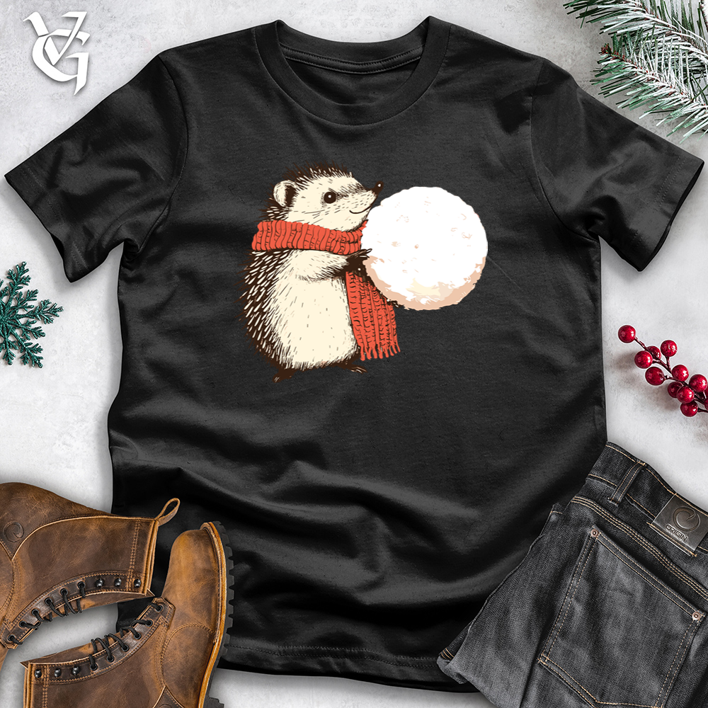 Hedgehog Snowball Cotton Tee