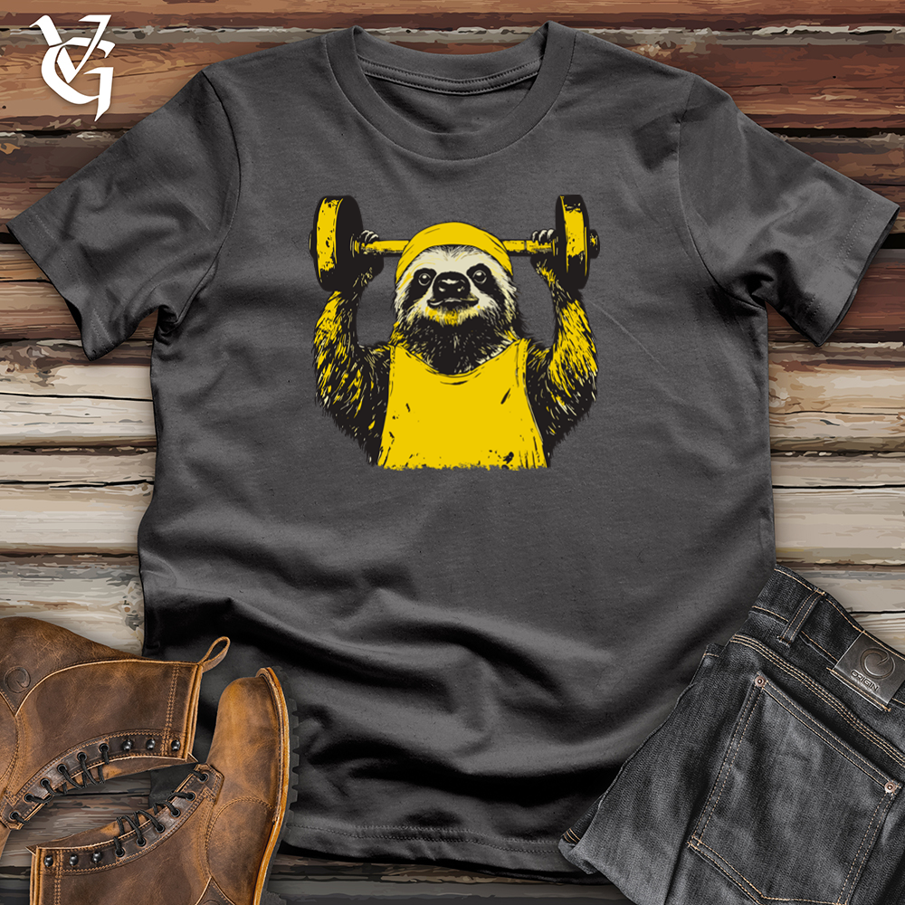 Sloth Powerlifter Softstyle Tee