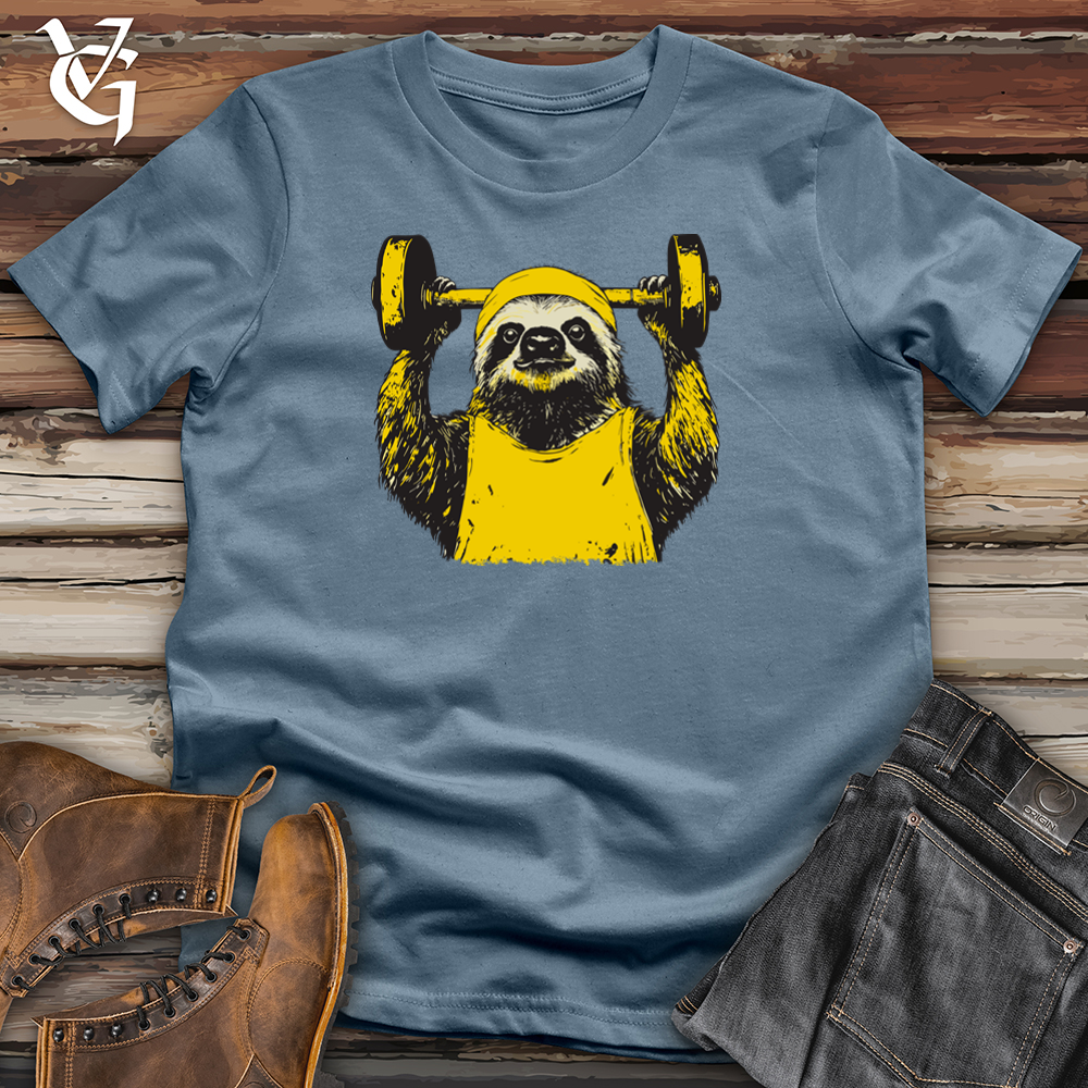 Sloth Powerlifter Softstyle Tee