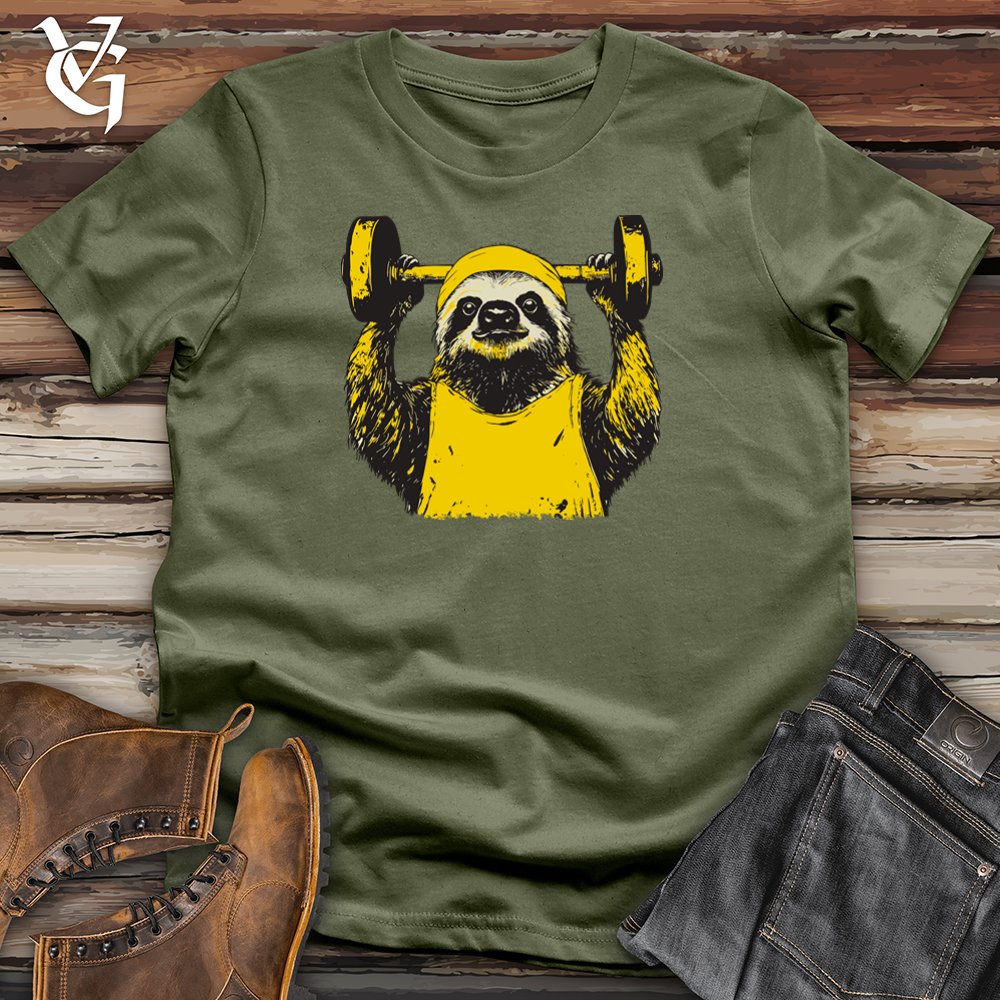 Sloth Powerlifter Softstyle Tee