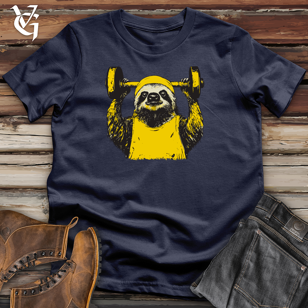 Sloth Powerlifter Softstyle Tee