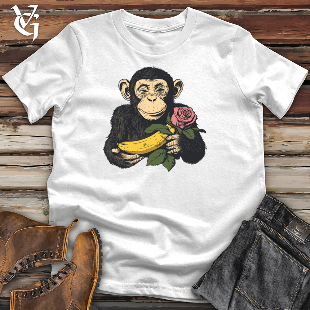 Monkey Valentine Softstyle Tee