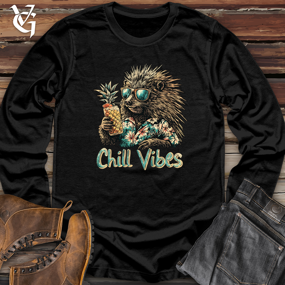 Chill Vibes Hedgehog Long Sleeve