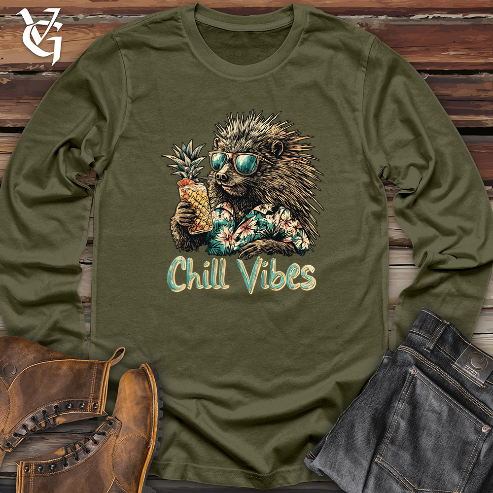 Chill Vibes Hedgehog Long Sleeve