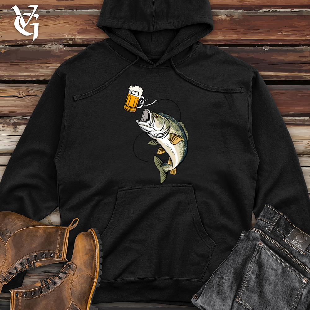 Fish Happy Hour Midweight Hooded Sweatshirt