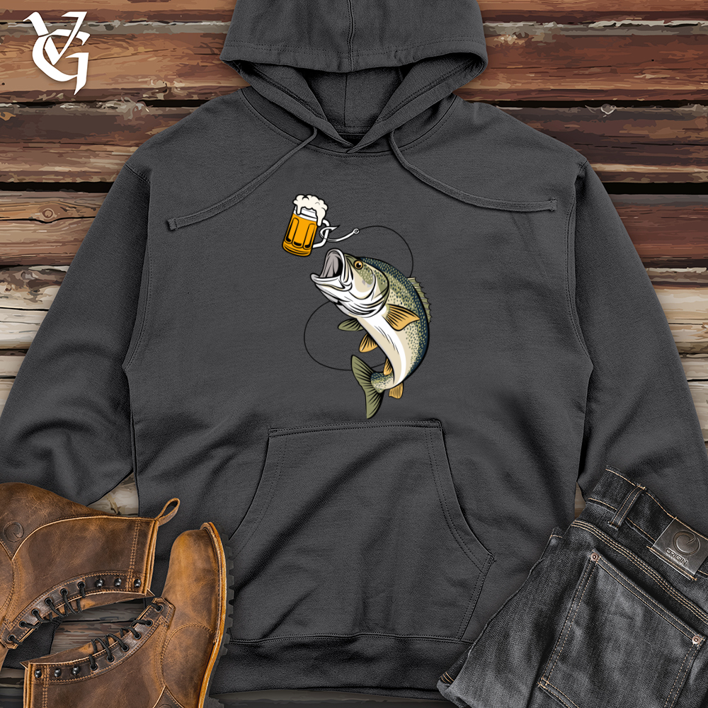 Fish Happy Hour Midweight Hooded Sweatshirt