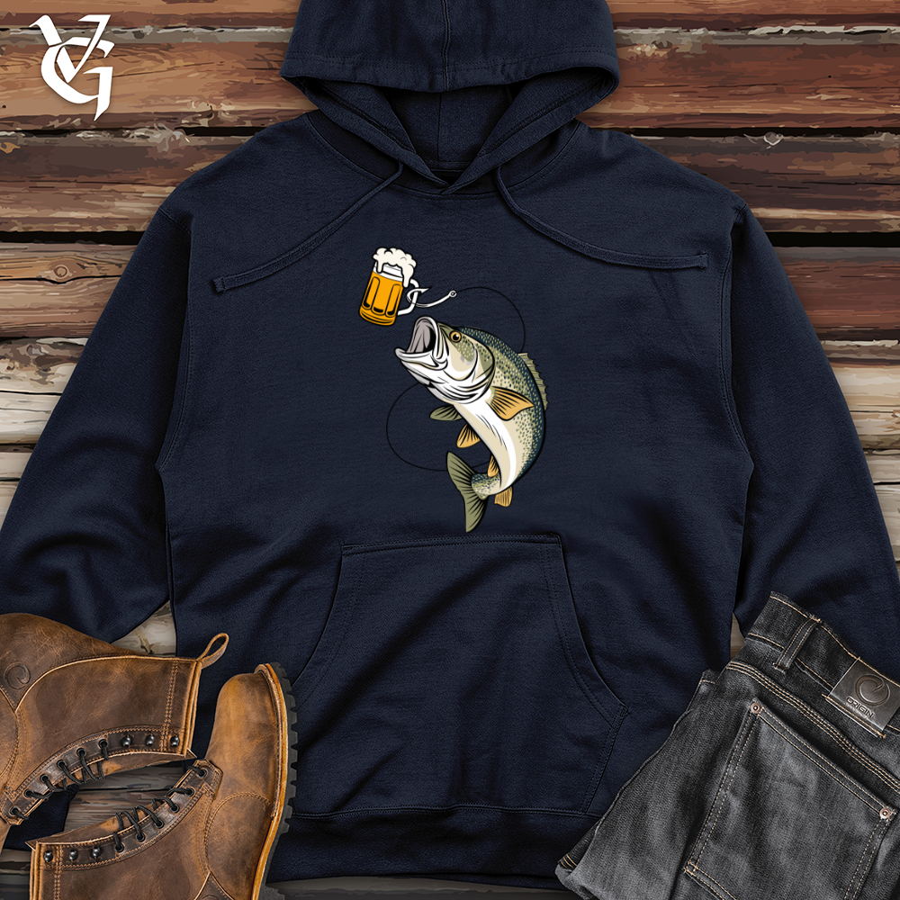 Fish Happy Hour Midweight Hooded Sweatshirt