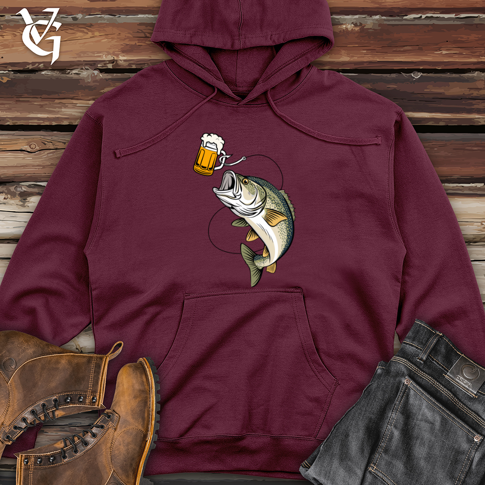 Fish Happy Hour Midweight Hooded Sweatshirt