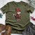 Merry Squirrel Acorn Cotton Tee