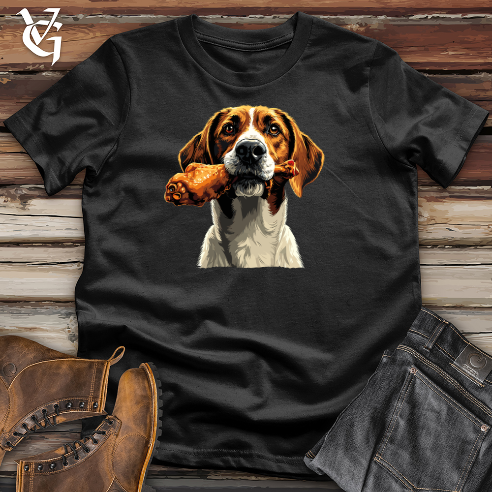 Hound With Chicken Wings Cotton Tee