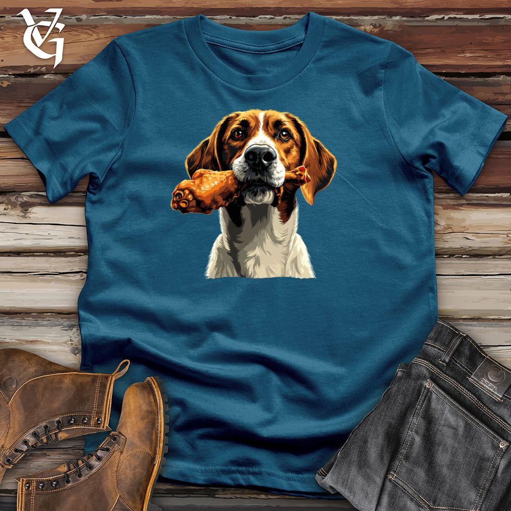 Hound With Chicken Wings Cotton Tee