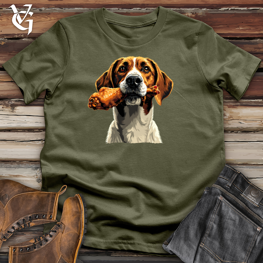 Hound With Chicken Wings Cotton Tee