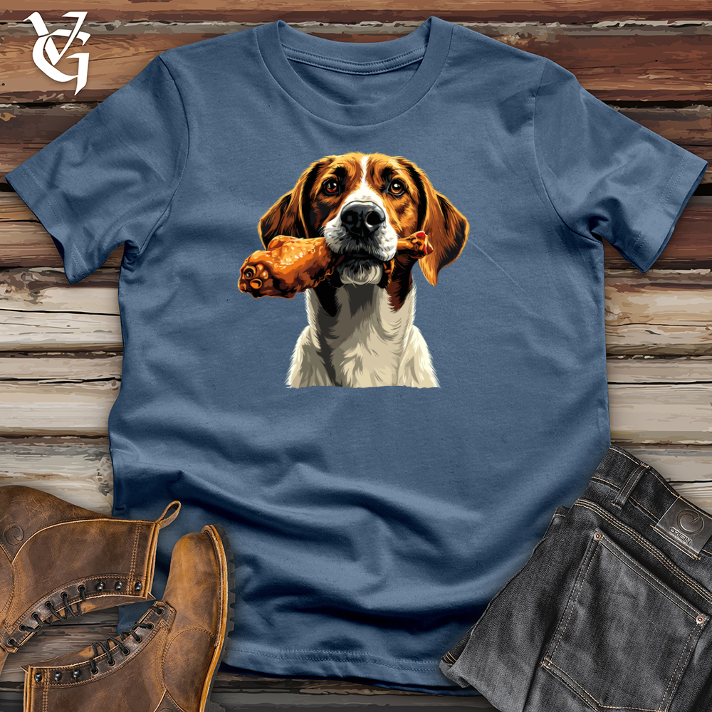 Hound With Chicken Wings Cotton Tee