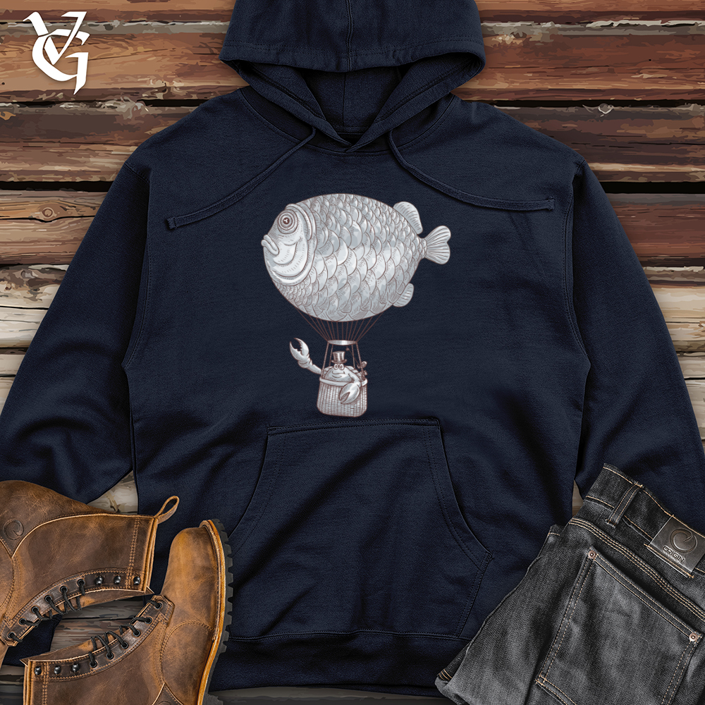 Blowfish Air Balloon Midweight Hooded Sweatshirt