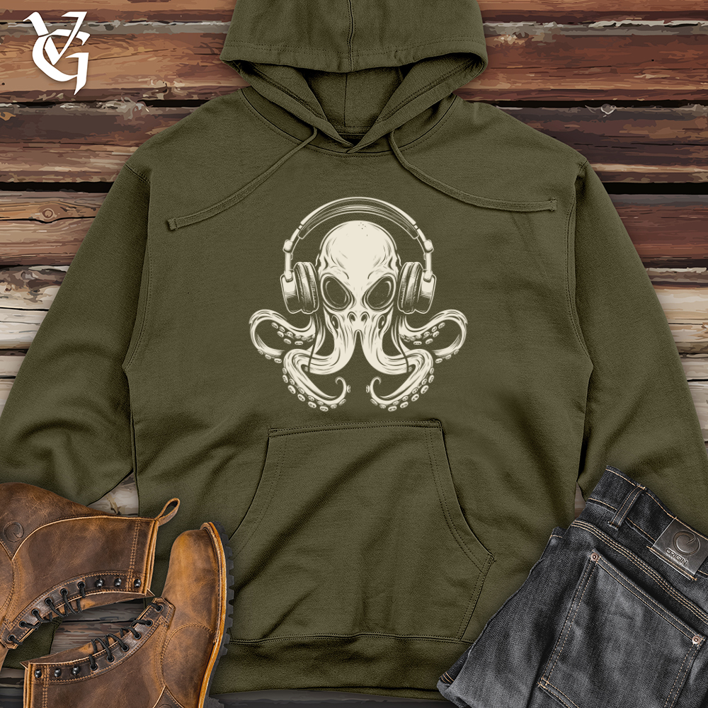 Octopus Jammin Midweight Hooded Sweatshirt