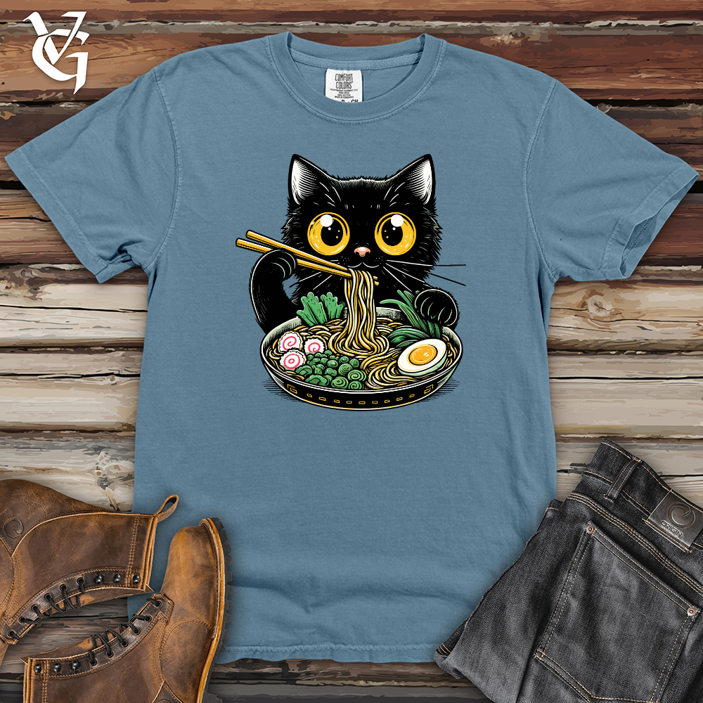 Ramen Cat Heavy Cotton Comfort Colors Tee