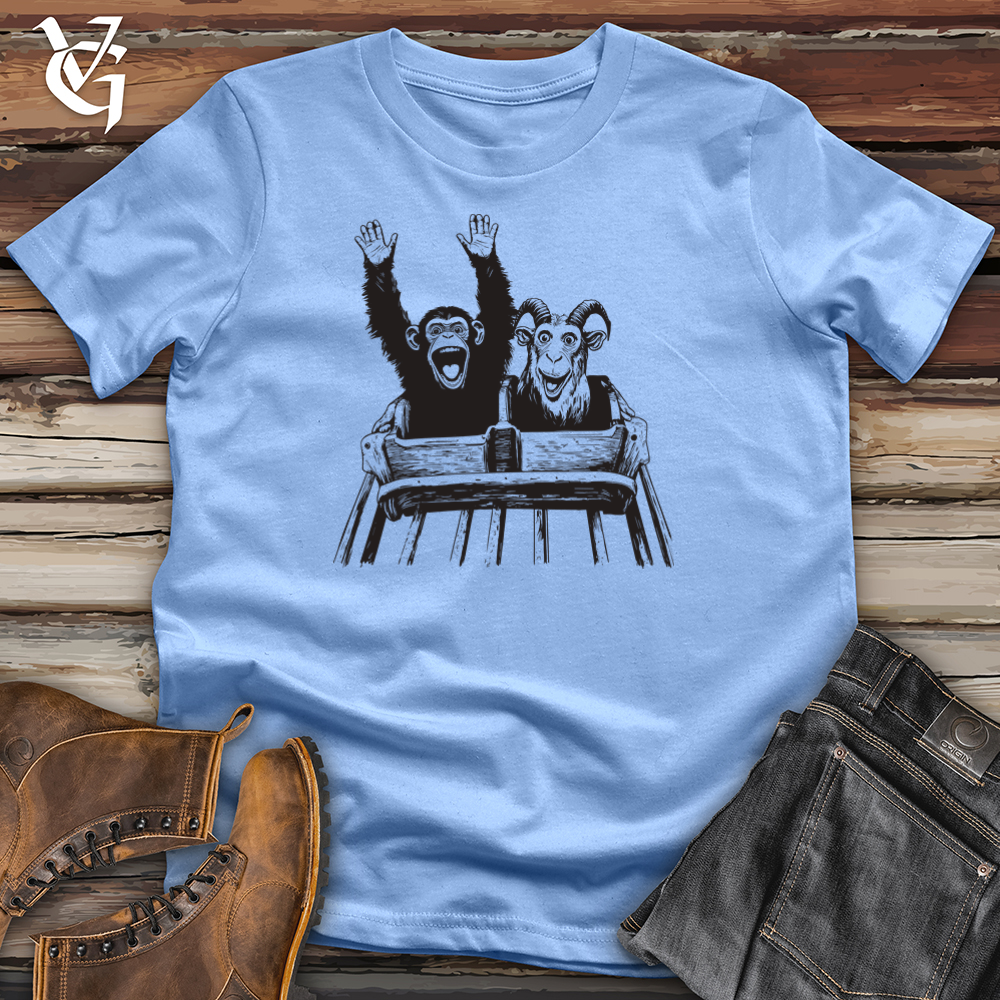 Monkey Goat Rollercoaster Softstyle Tee