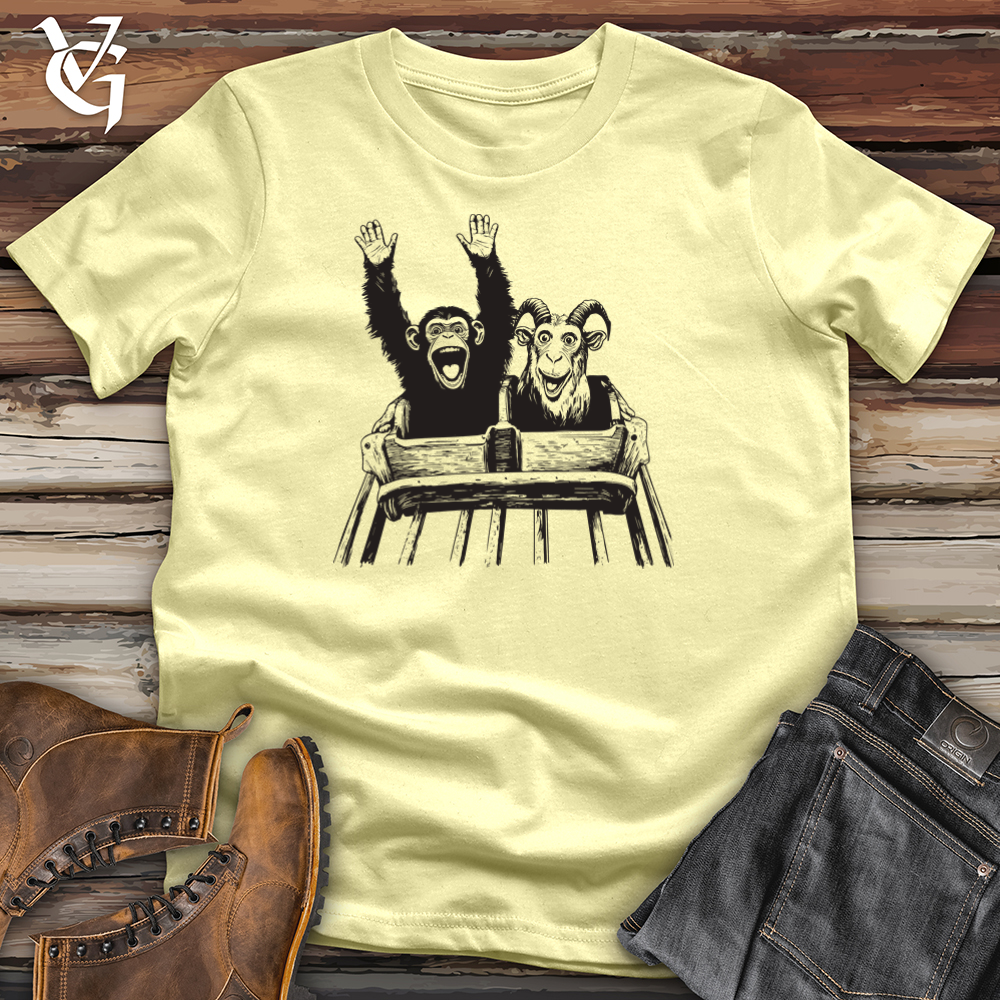 Monkey Goat Rollercoaster Softstyle Tee