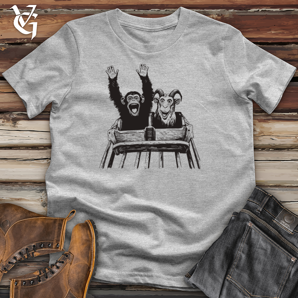 Monkey Goat Rollercoaster Softstyle Tee