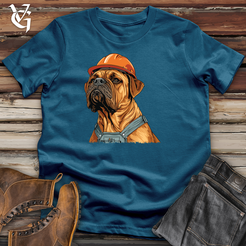 Bull Dog Construction Worker Cotton Tee