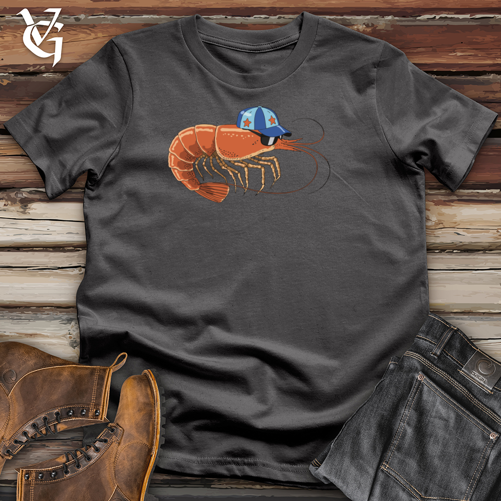 Shrimp With Cap Softstyle Tee
