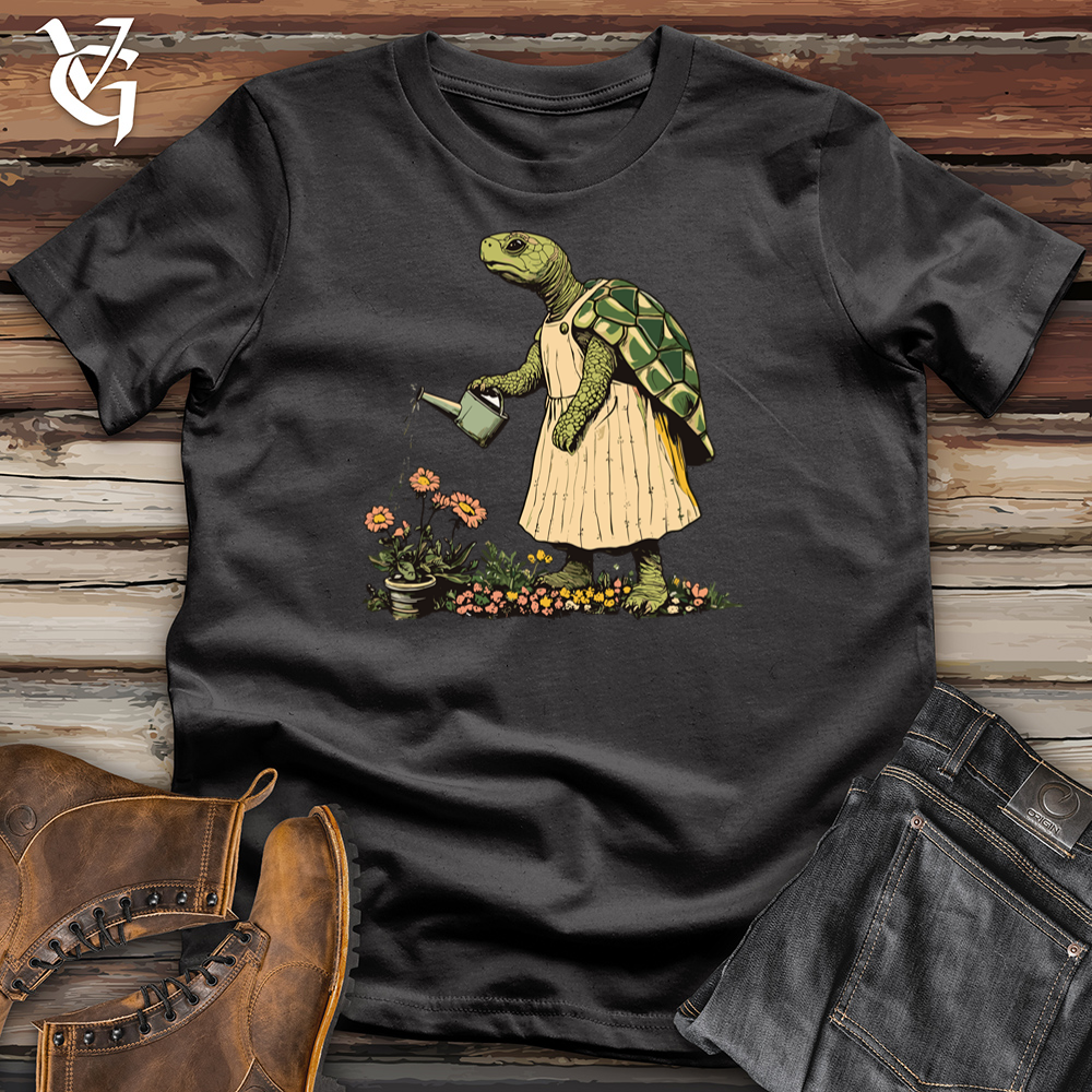 Turtle Gardener Cotton Tee
