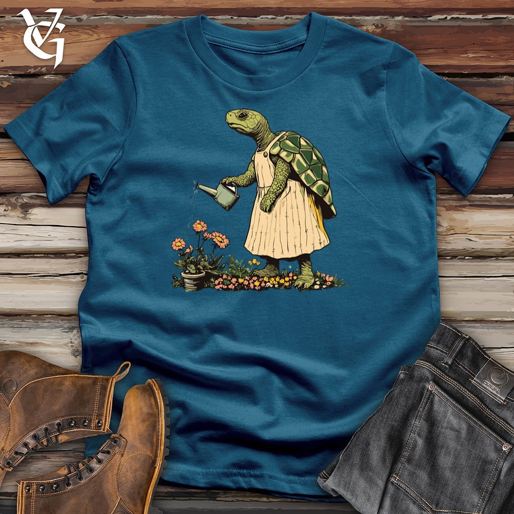 Turtle Gardener Cotton Tee