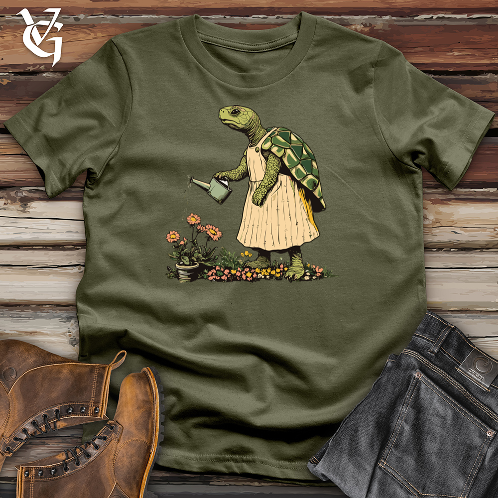 Turtle Gardener Cotton Tee